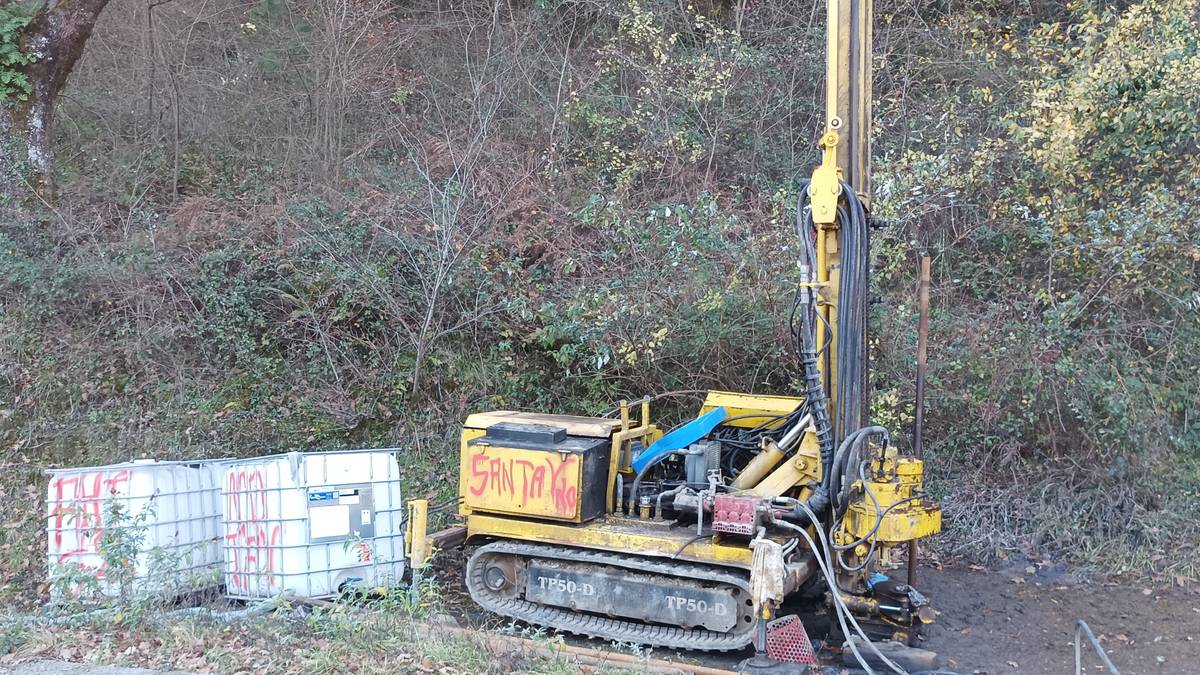 AHTko ibilbidea zehazteko zundaketa atzeman dute