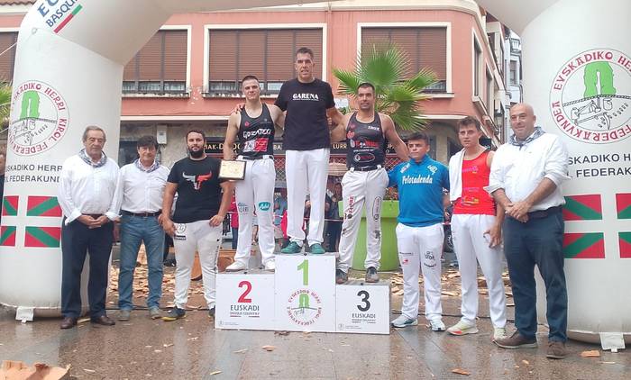 "Ez nuen espero Euskadiko bigarren aizkora mailara igotzea"