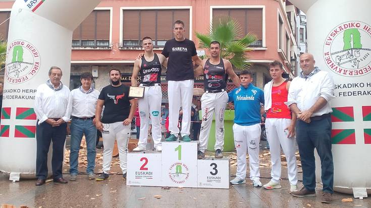 "Ez nuen espero Euskadiko bigarren aizkora mailara igotzea"