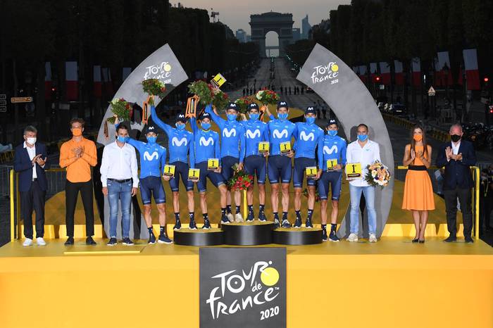 Erbitiren eta Arrietaren Movistar Team, Tourreko talderik onena