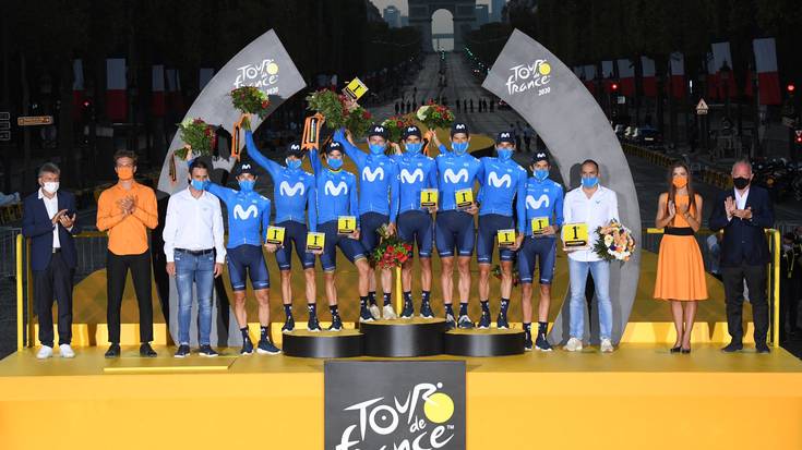 Erbitiren eta Arrietaren Movistar Team, Tourreko talderik onena