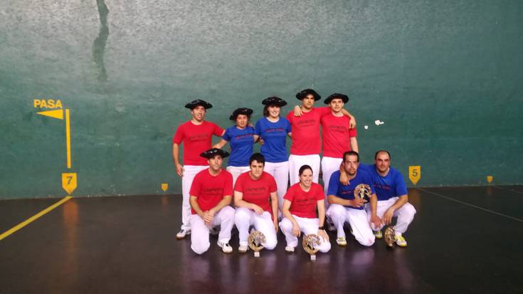 Altsasuko Pilota Goxua txapelketak baditu txapeldunak