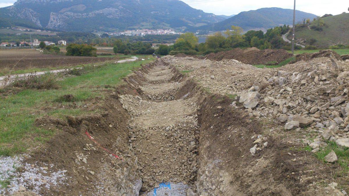 Urdalur sarea luzatzeko azken lanak hasi dira