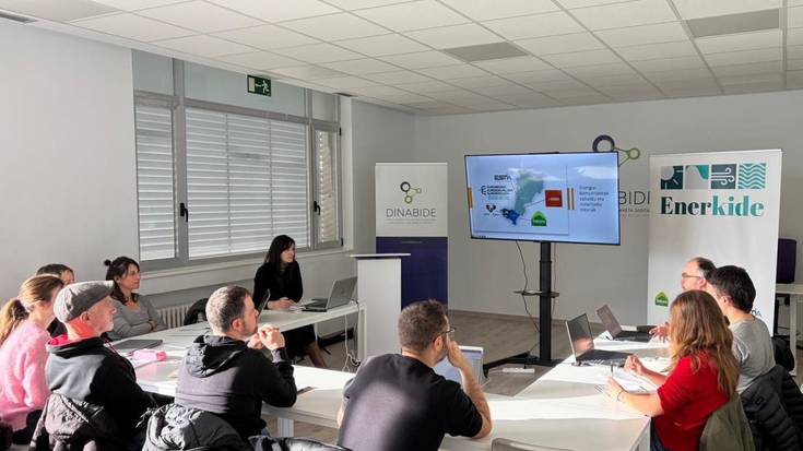 Enerkide proiektua ezagutarazten