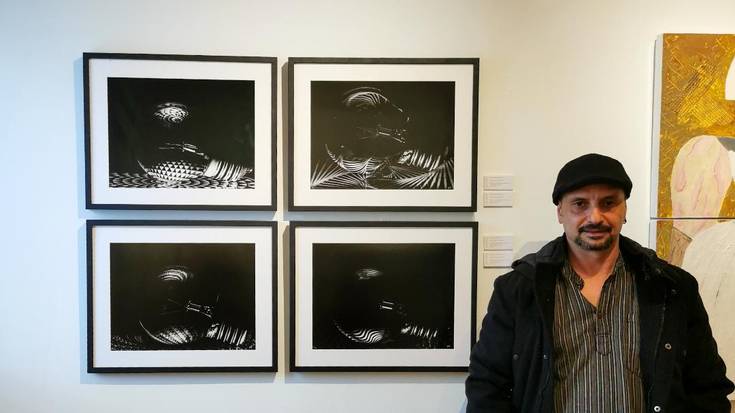 Mikel Montesinosen argazkien erakusketa lehenengo aldiz arte galeria batean