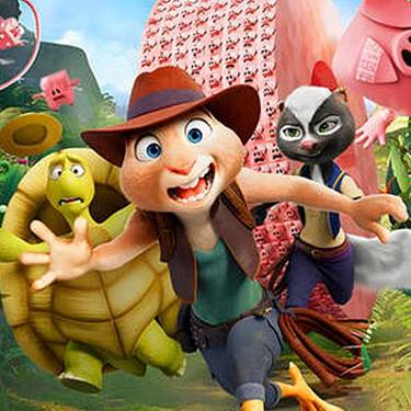 'Oilaskoerbi eta marmotaren sekretua' filmaren emanaldia