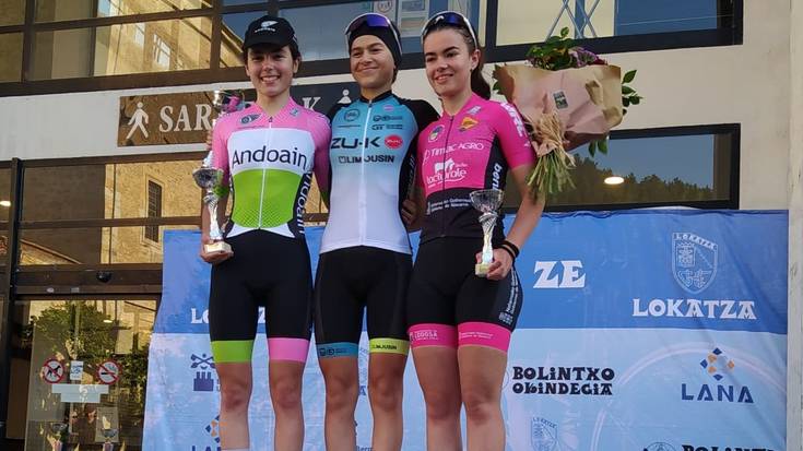 Ane Beltran de Heredia, podiumean