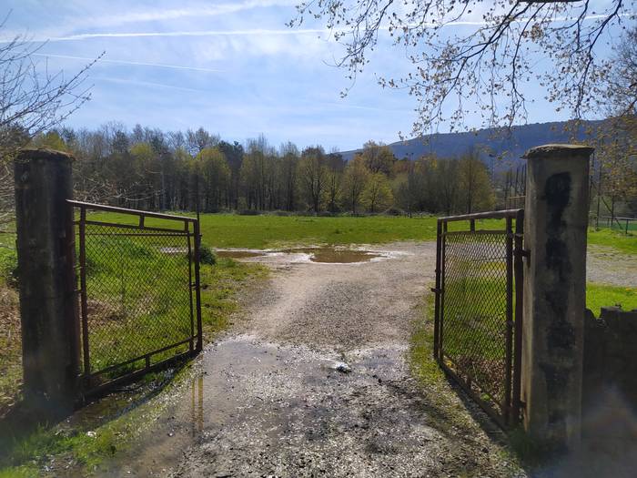 Irristaketa pista egiteko beste pauso bat