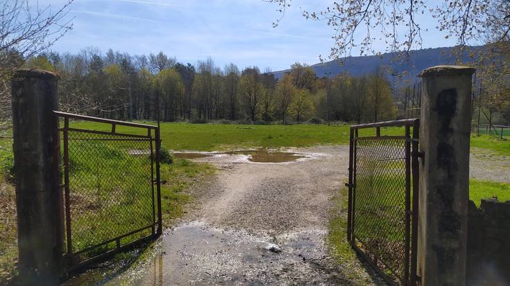 Irristaketa pista egiteko beste pauso bat