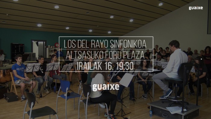 Los del Rayo eta lagunak Altsasuko festetan