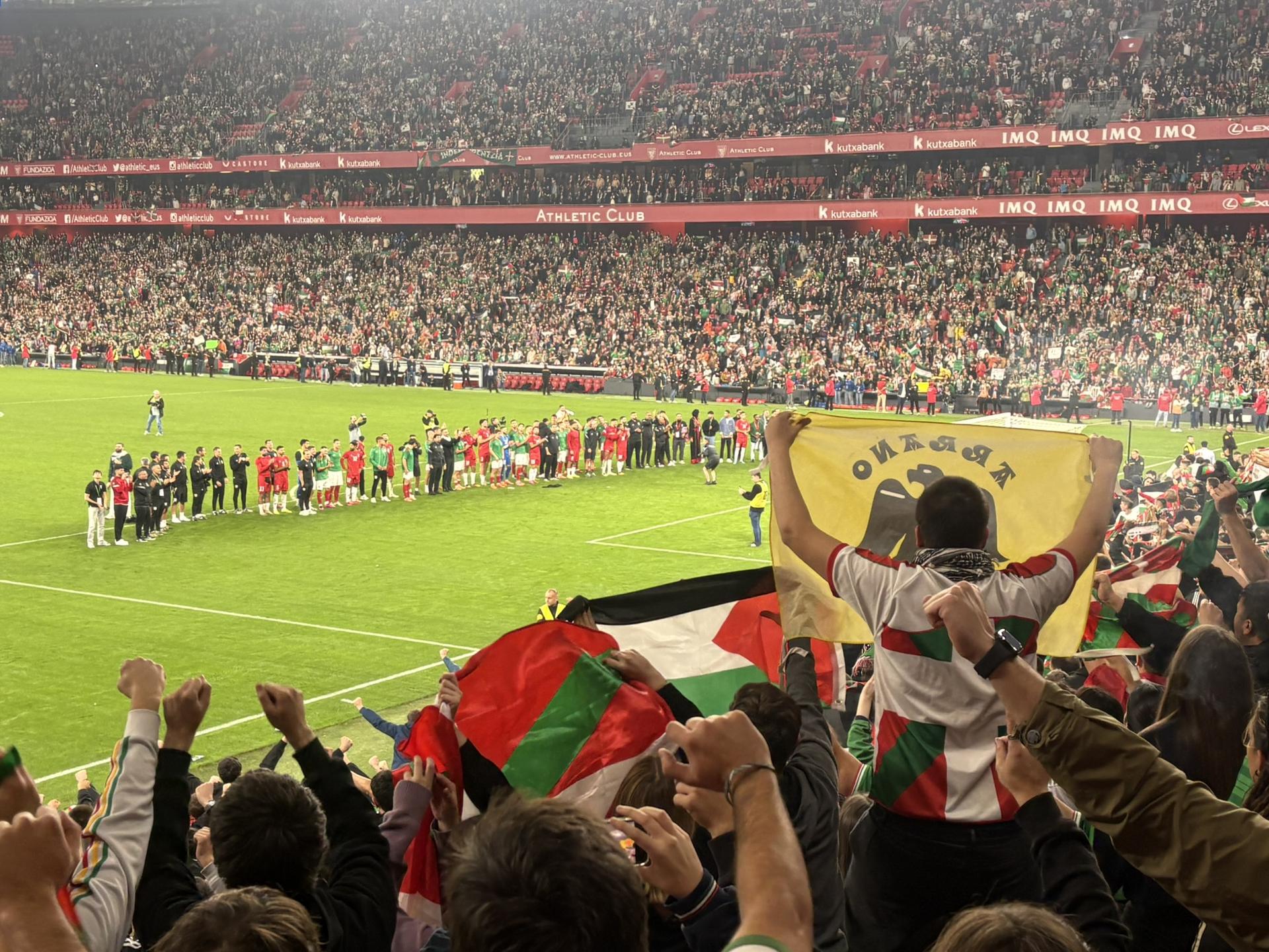 Euskal Herria-Palestina, bihotzean
