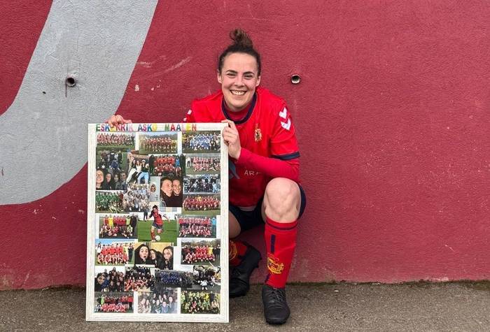 "Gazteei beti esaten diet, ez dezatela futbola utzi, segi dezatela"