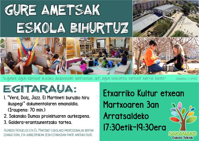 Verd, dolc, jazz. El Martineti buruzko hiru ikuspegi