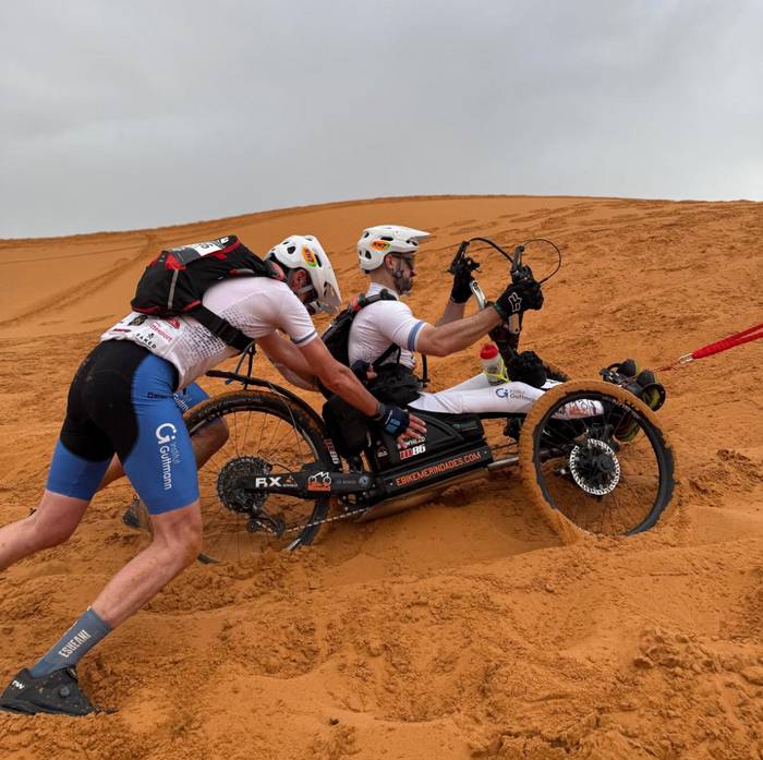 "Titan Desert bukatuta, gauza handia egin dugula konturatu gara"