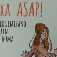Literatur solasaldia: Jose Luis Asensio idazlearen 'Ixa Asap!' liburua