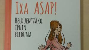 Literatur solasaldia: Jose Luis Asensio idazlearen 'Ixa Asap!' liburua