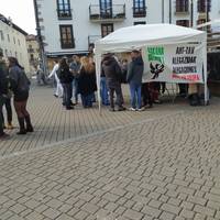 'Erraustegiari ez!' manifestazioa
