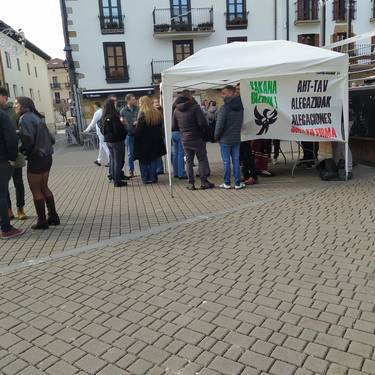 'Erraustegiari ez!' manifestazioa
