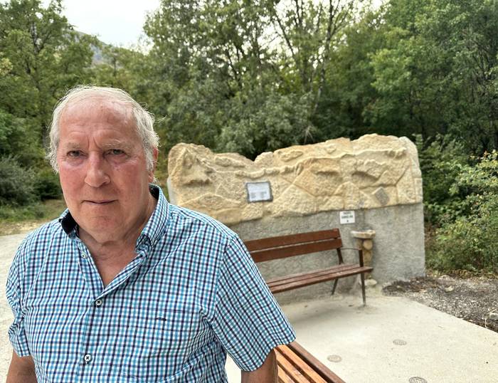 "Oso gustura egoten naiz harria lantzen"