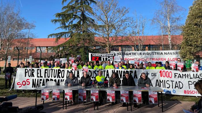 Enpresa batzordeek Nafarroako industriaren alde mobilizatzera deitu dute