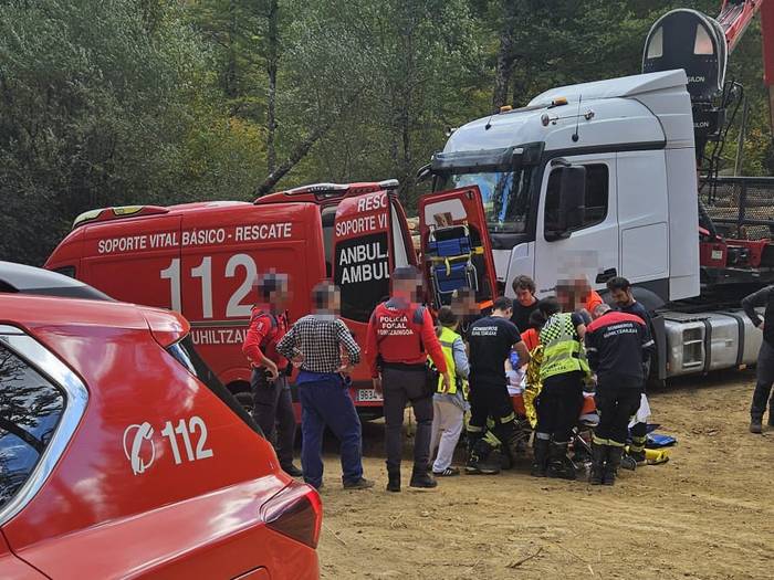 Lan istripuan larri zaurituta