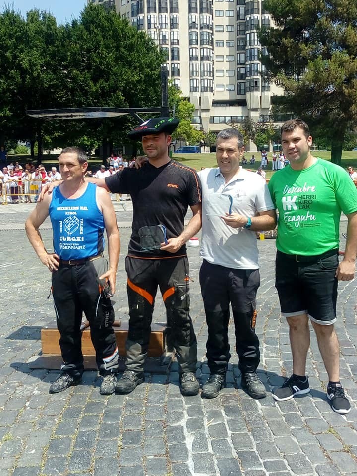 Mikel Lasarte, San Fermin Motozerra Sariko txapeldunordea