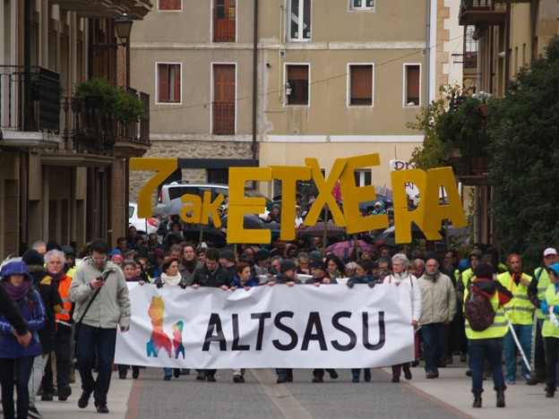 Zazpi altsasuarretatik lau aske geldituko dira