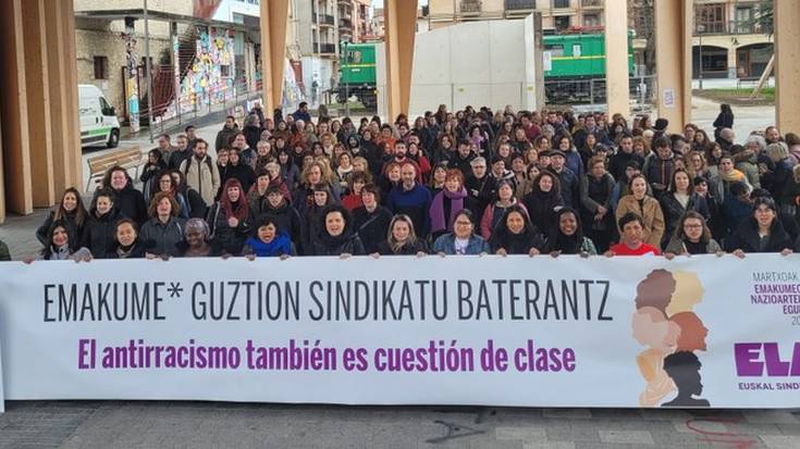 ELAk lan munduko borroka feminista antiarrazistak aztertu ditu Altsasun