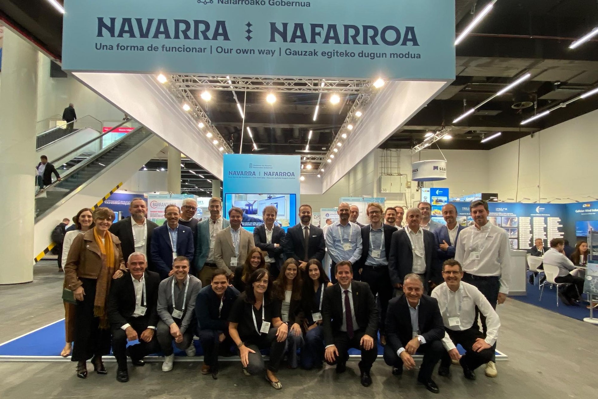 Sei enpresa sakandar Hanburgoko WindEnergy azokan
