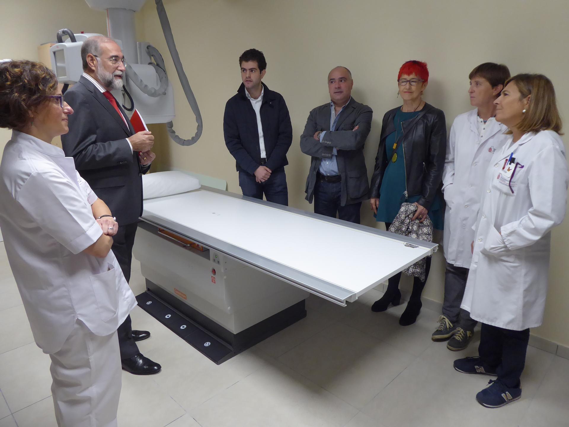 Erradiografiak egiteko Iruñera joan beharrik gabe