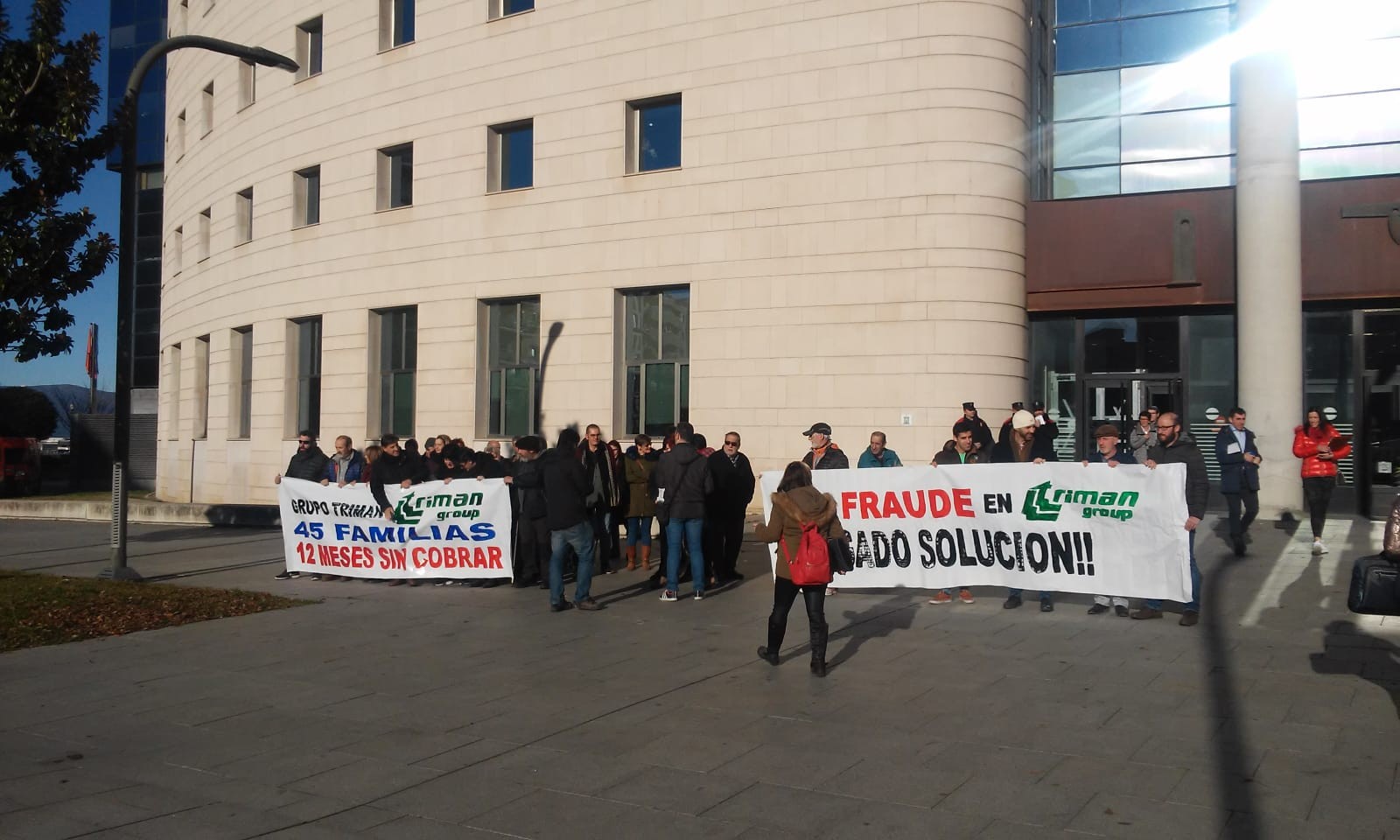 Langileak: “Triman Minerals langileoi eta Nafarroari iruzurra egiten ari zaio”