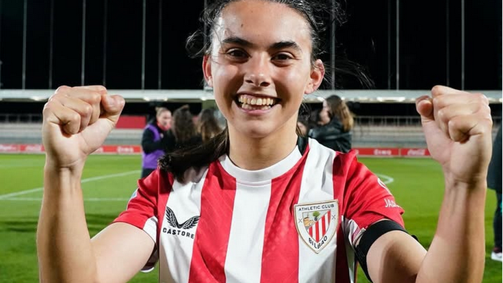 Maitane Vilariño, ametsak betetzen: lehen gola Athletic-ekin