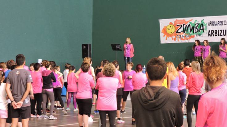 Zumbathon arrakastatsua Arbizun