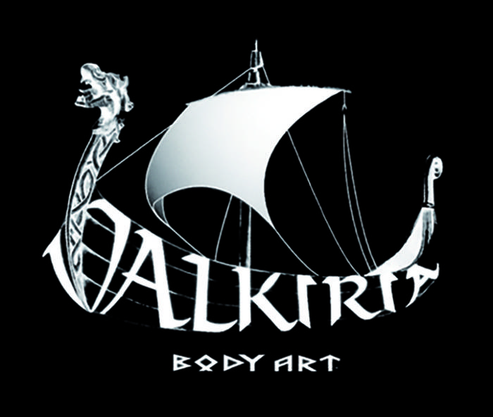 VALKIRIA BODY ART logotipoa