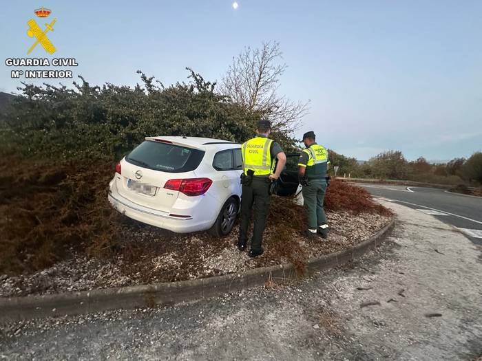 Auto gidariak zaurituta