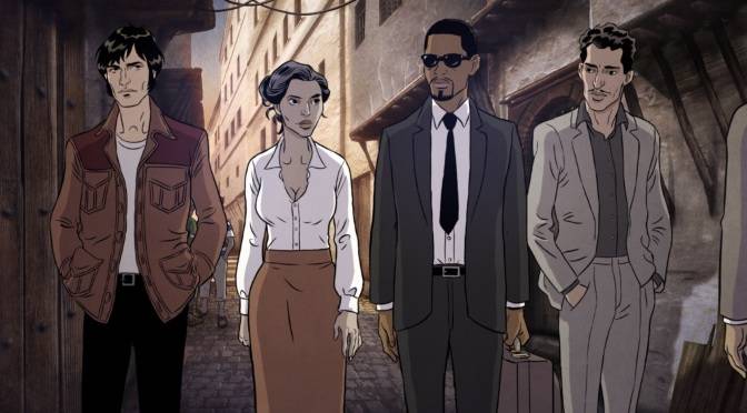 Black is beltza filmaren emanaldia