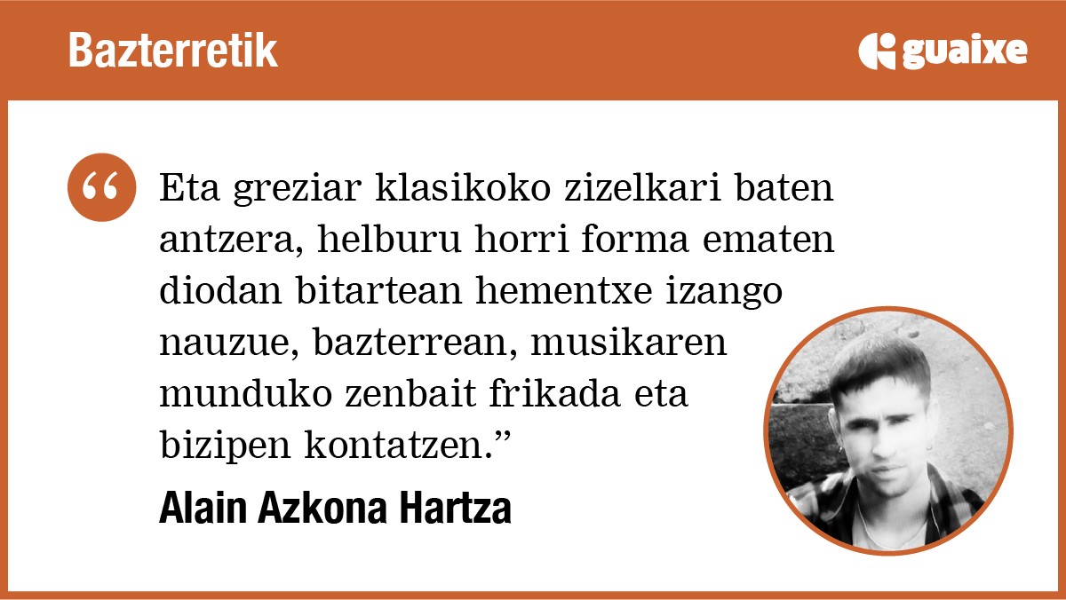 Zizelkari baten antzera
