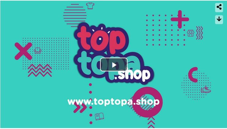 Toptopa plataformako hainbat dendatan merkealdian daude