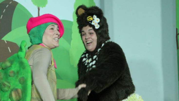 'Erbia eta Dortoka' antzezlanaren emanaldia