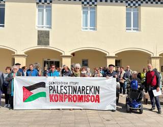 Palestinari elkartasuna adierazteko Teva enpresari boikot egitera deitu dute