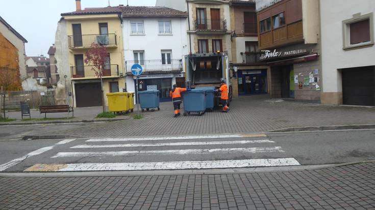 Hondakinak biltzeko zerbitzuko bederatzi lanpostu beteta