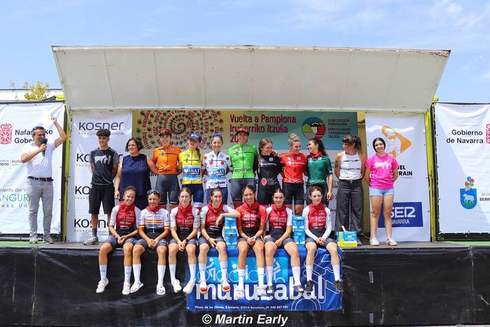 Ane Beltran de Heredia, Iruñeko Itzuliko podiumean
