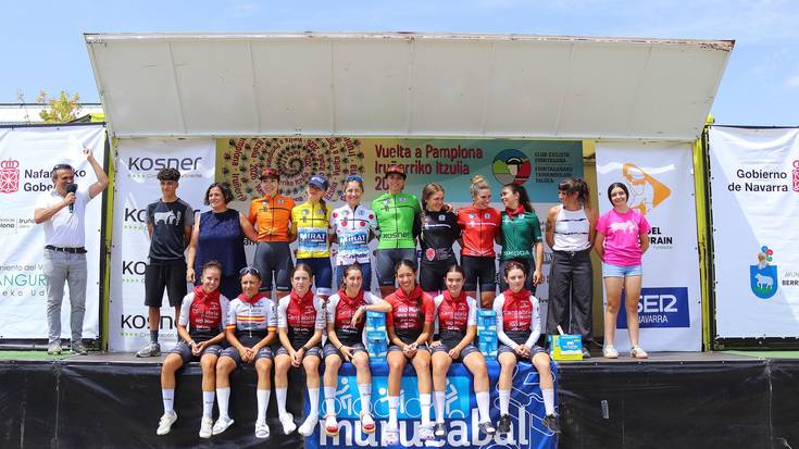 Ane Beltran de Heredia, Iruñeko Itzuliko podiumean
