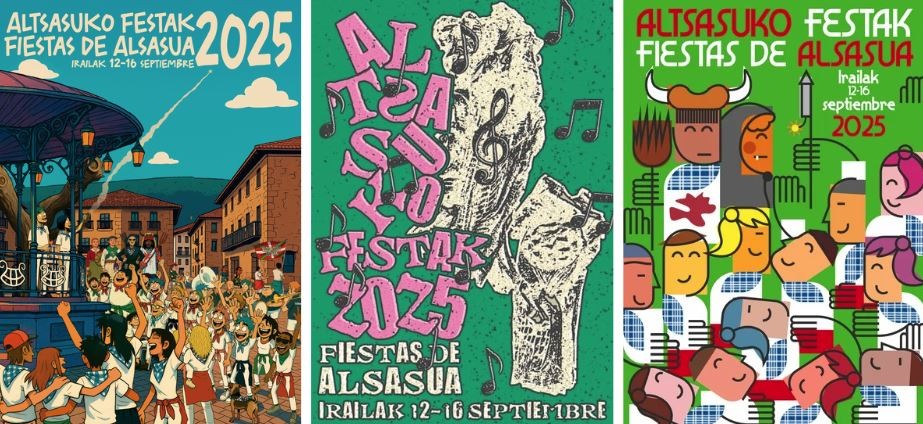 Altsasuko festetako irudia aukeratzeko garaia