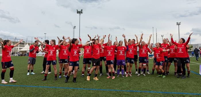 Gorka Pascuaren Osasuna B-k 2. RFEF mailara igotzea lortu du