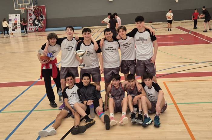 CBASK kadeteak, txapeldunak