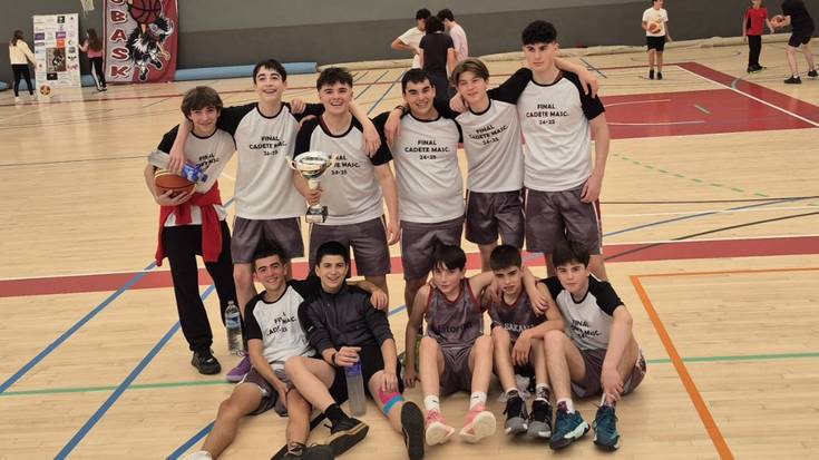 CBASK kadeteak, txapeldunak