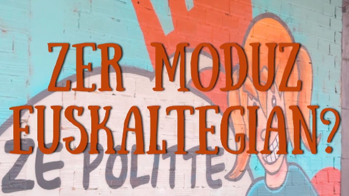 Zer moduz euskaltegian?