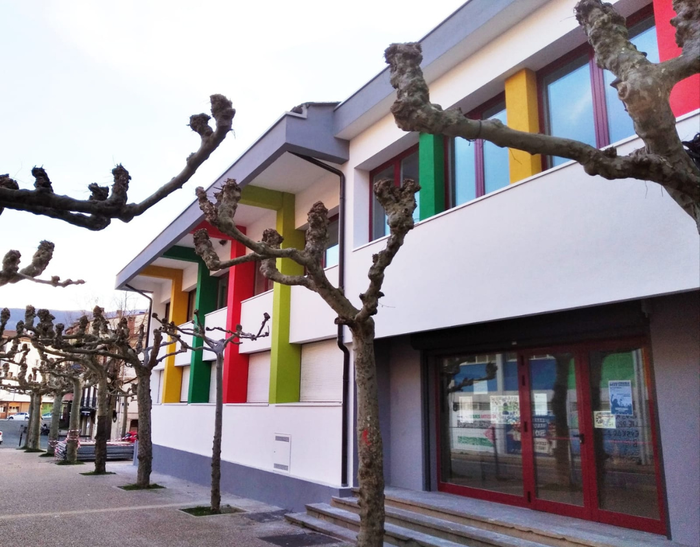 Andra Mari Ikastolak DBHko eraikina zaharberritu du