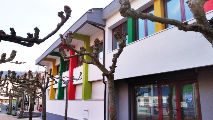 Andra Mari Ikastolak DBHko eraikina zaharberritu du